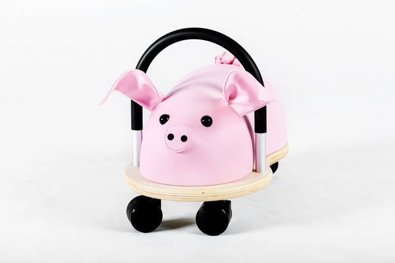 WHEELY BUG - LARGE PIG RIDE ON 