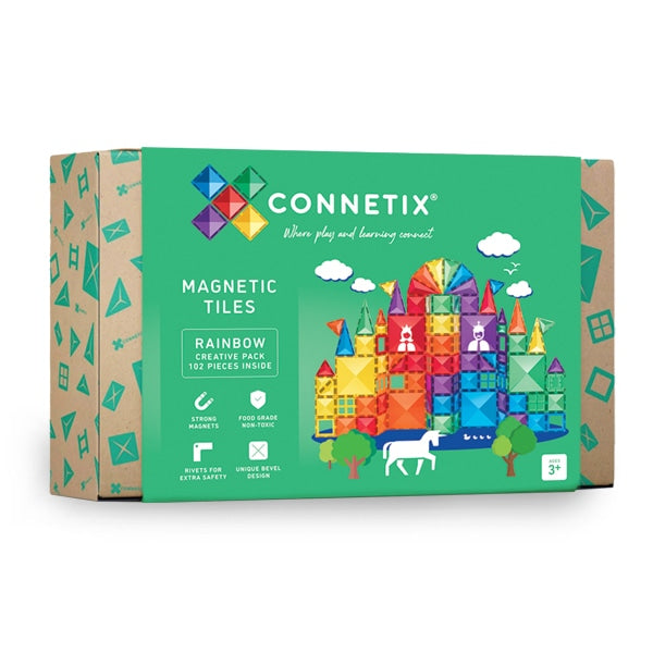 CONNETIX TILES - RAINBOW CREATIVE PACK: 102PC