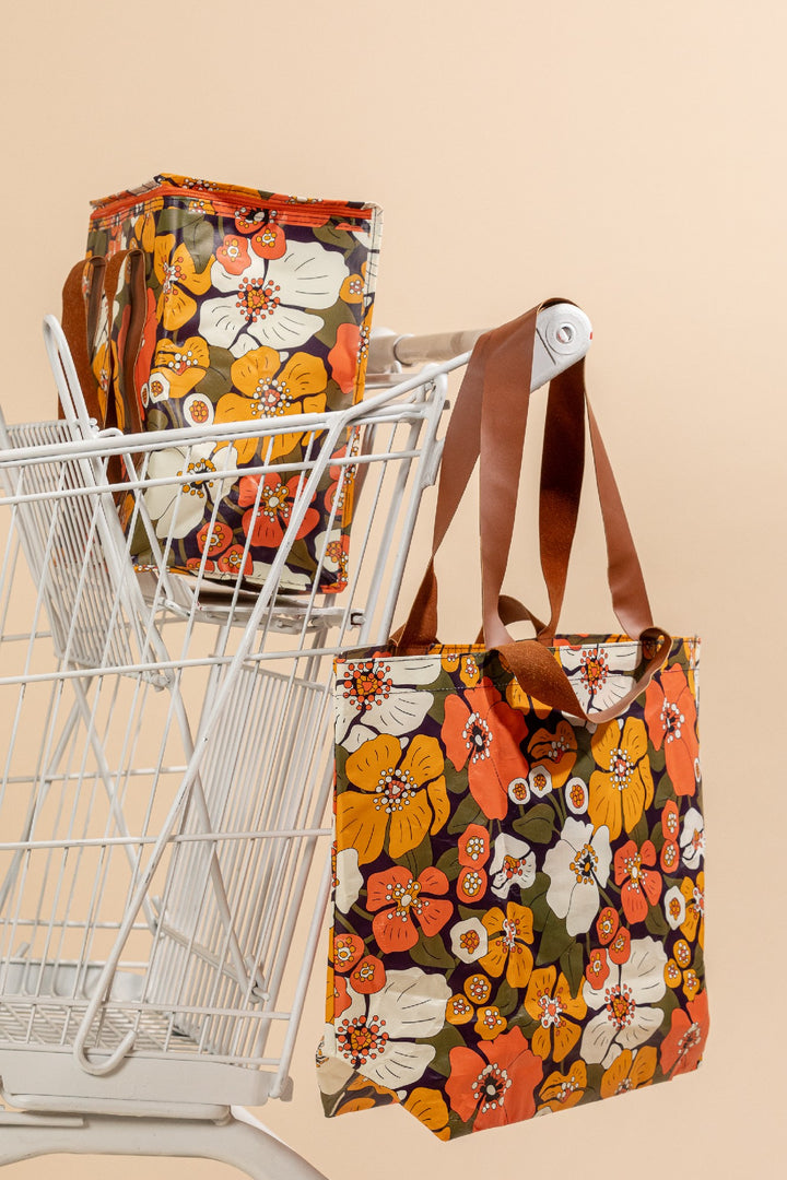 KOLLAB - SHOPPER TOTE: PETUNIA PETAL