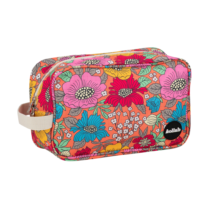 KOLLAB - TRAVEL BAG: SIXTIES FLORAL