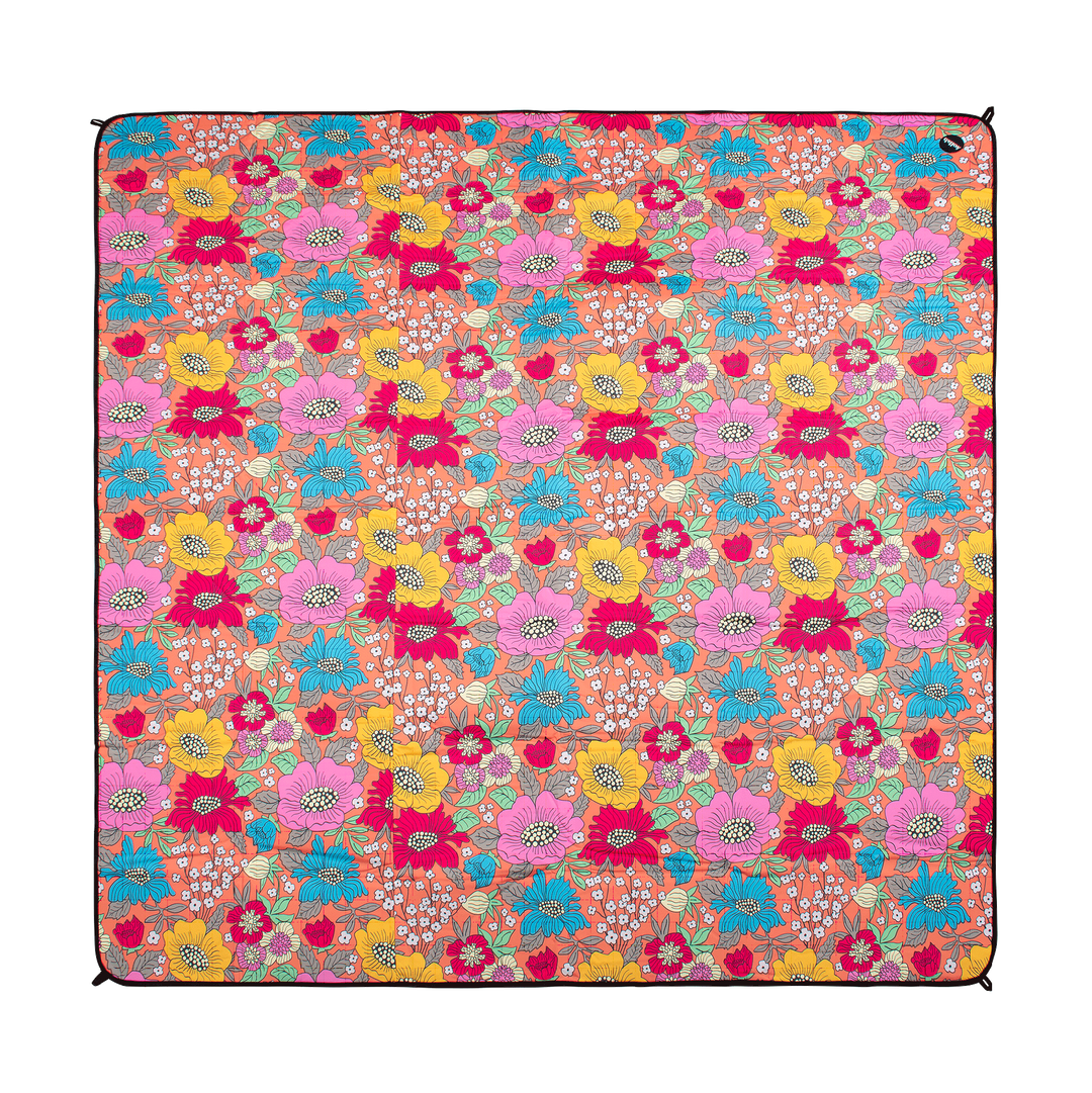 KOLLAB - PICNIC MAT: SIXTIES FLORAL