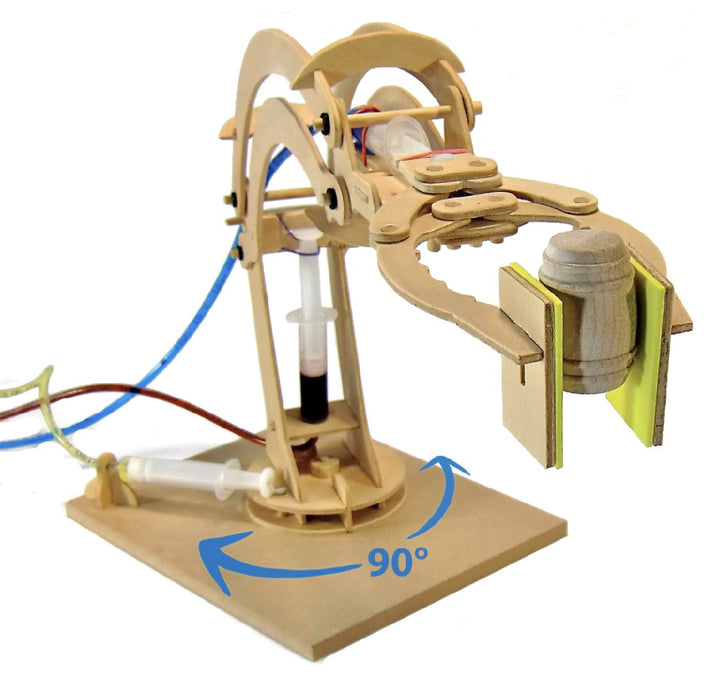 PATHFINDERS - HYDRAULIC ROBOTIC ARM WOODEN KIT