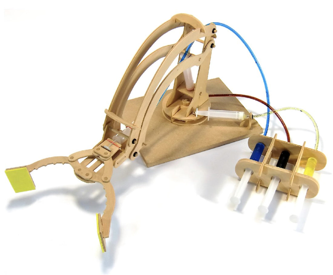 PATHFINDERS - HYDRAULIC ROBOTIC ARM WOODEN KIT