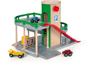 BRIO - PARKING GARAGE: 7 PIECES 