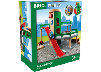 BRIO - PARKING GARAGE: 7 PIECES 