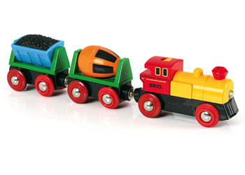 BRIO - BATTERY OPERATED ACTION TRAIN 