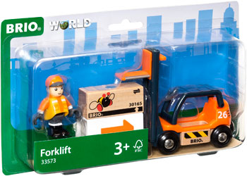 BRIO - FORKLIFT: 4 PCS