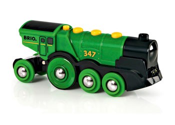 BRIO - BIG GREEN ACTION LOCOMOTIVE 