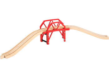 BRIO - CURVED BRIDGE: 4 PCS