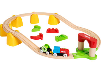 BRIO - MY FIRST RAILWAY BATTERY TRAIN SET 