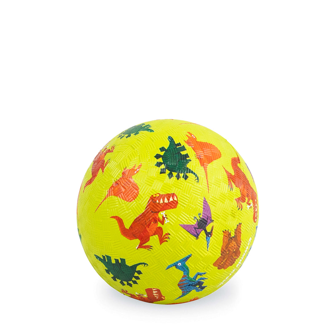 TIGER TRIBE - PLAYGROUND BALL: 5 INCH DINO GREEN 