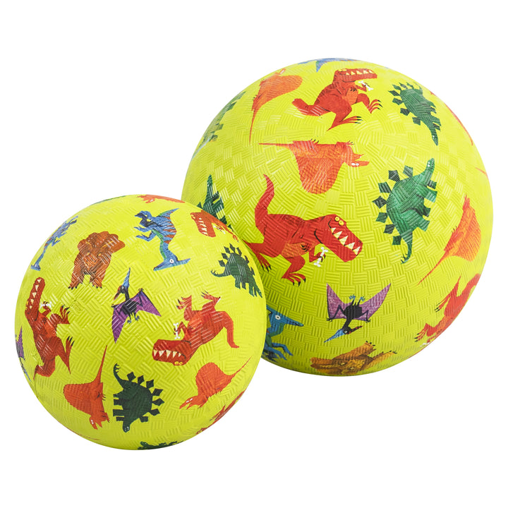 TIGER TRIBE - PLAYGROUND BALL: 5 INCH DINO GREEN 