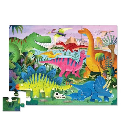 CROCODILE CREEK - FLOOR PUZZLE 30PC: DINO LAND 