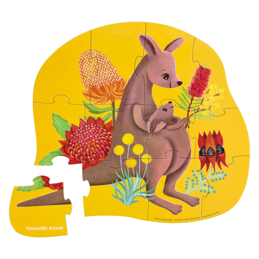 CROCODILE CREEK - MINI PUZZLE: KANGAROO & JOEY 