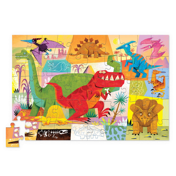 CROCODILE CREEK - 50PC PUZZLE: DINO WORLD 