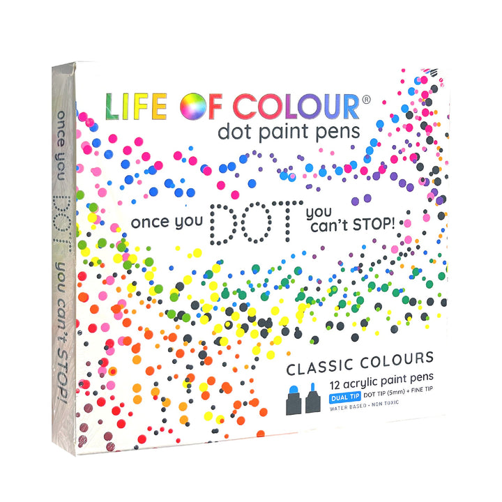 LIFE OF COLOUR - DOT PAINT PENS