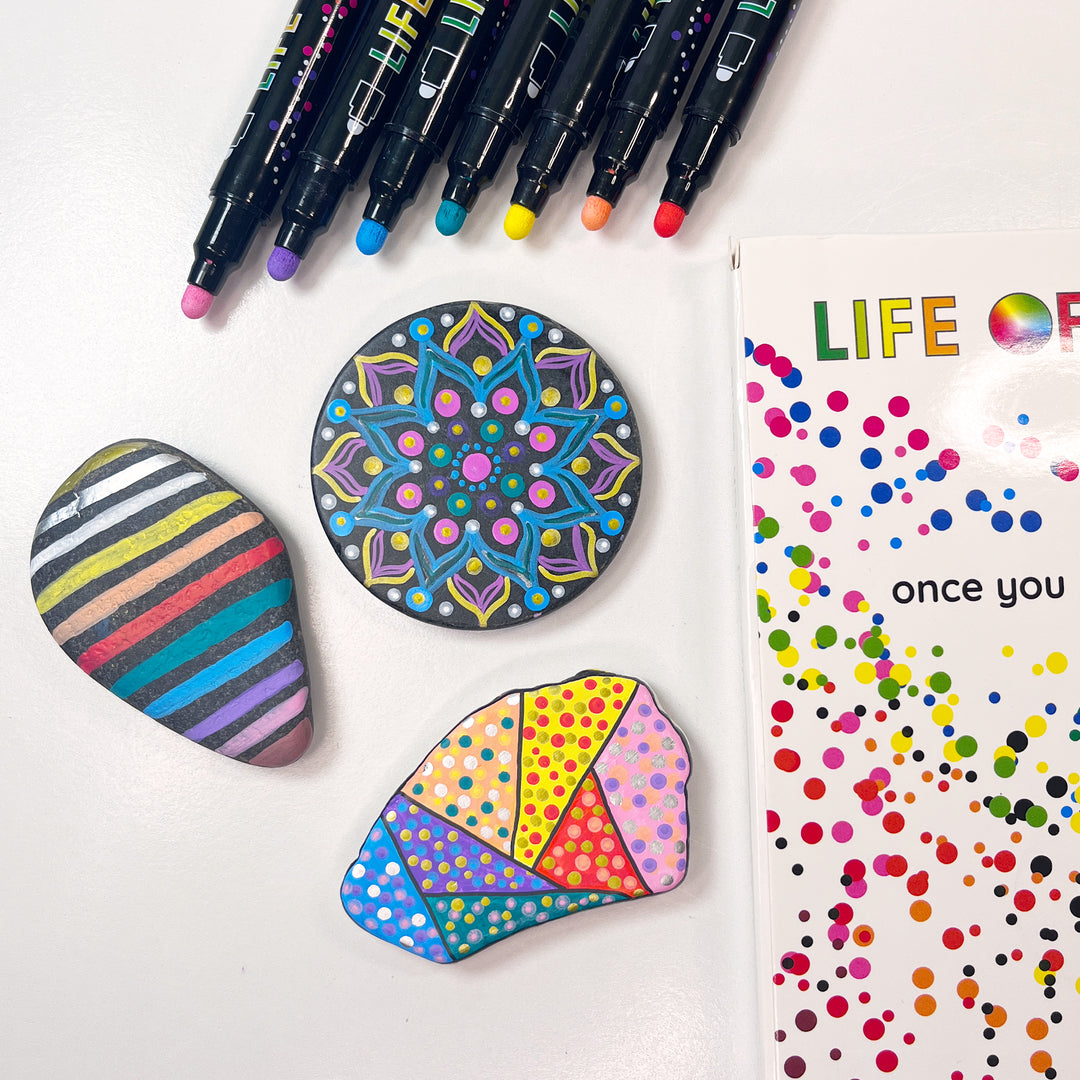 LIFE OF COLOUR - DOT PAINT PENS