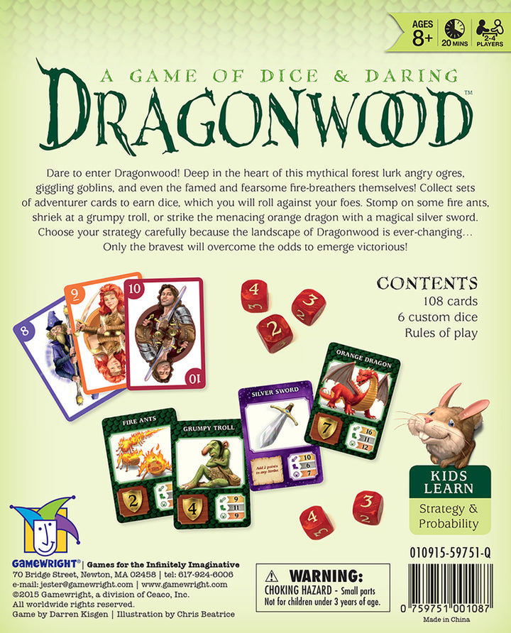 GAMEWRIGHT - DRAGONWOOD GAME 