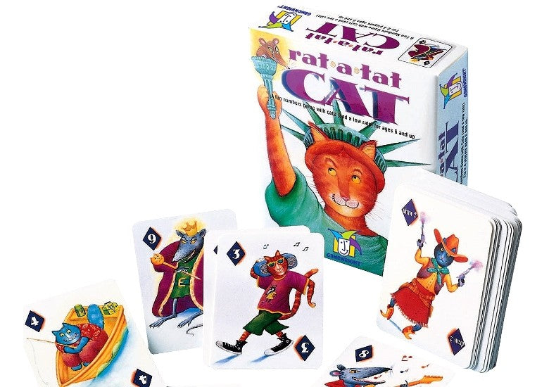 GAMEWRIGHT - RAT A TAT CAT CARD GAME 