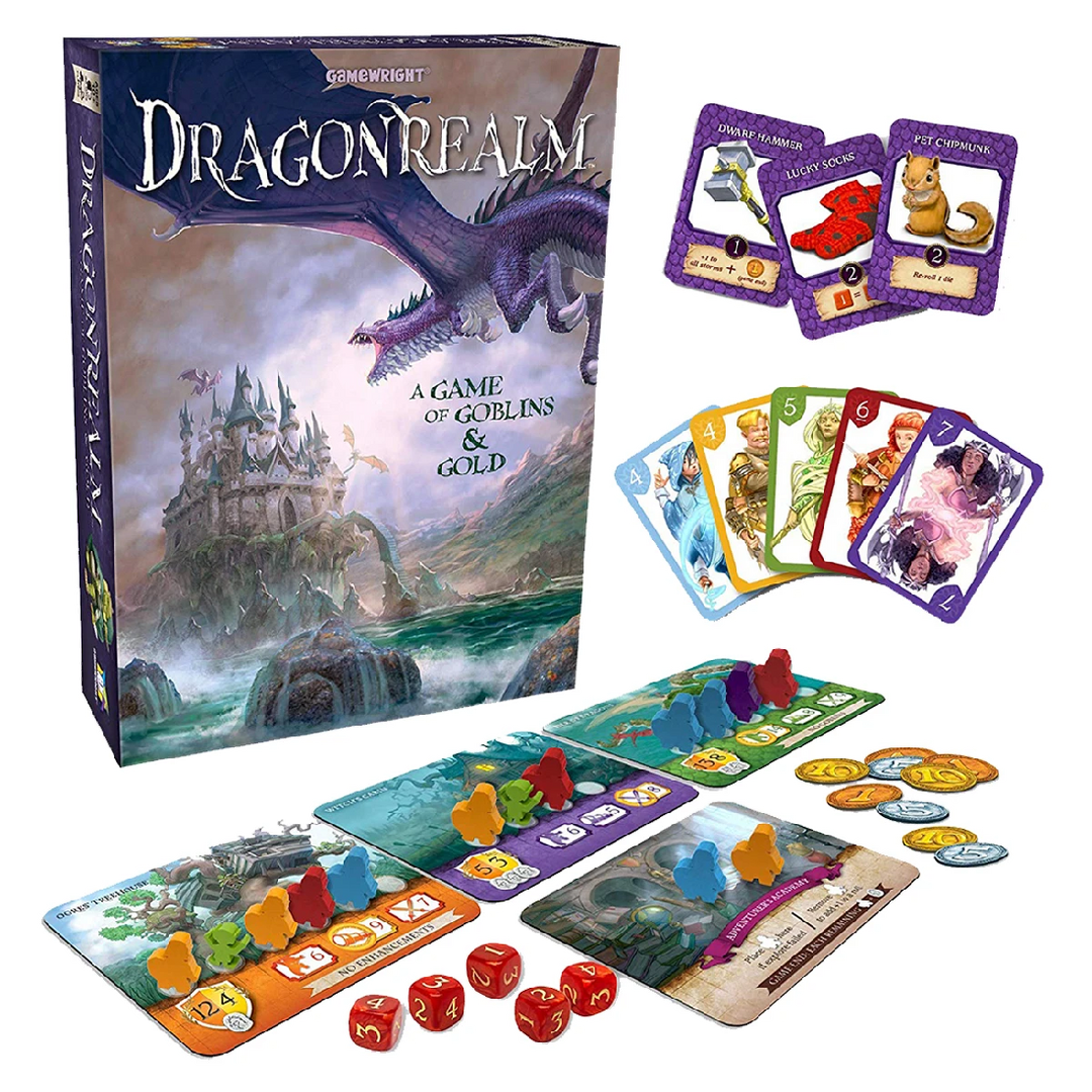 GAMEWRIGHT - DRAGONREALM, A GAME OF GOBLINS & GOLD