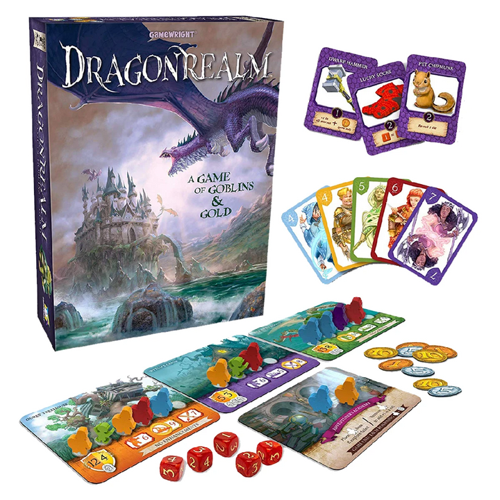 GAMEWRIGHT - DRAGONREALM, A GAME OF GOBLINS & GOLD