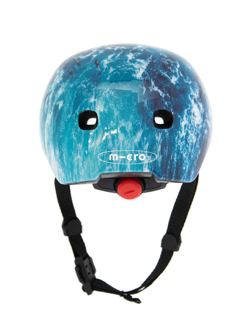 MICRO SCOOTERS - KIDS HELMET OCEAN PRINT [sz:SMALL 48 - 53 CM]