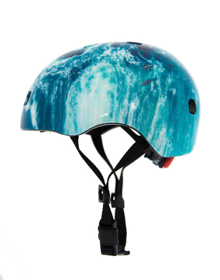 MICRO SCOOTERS - KIDS HELMET OCEAN PRINT [sz:SMALL 48 - 53 CM]