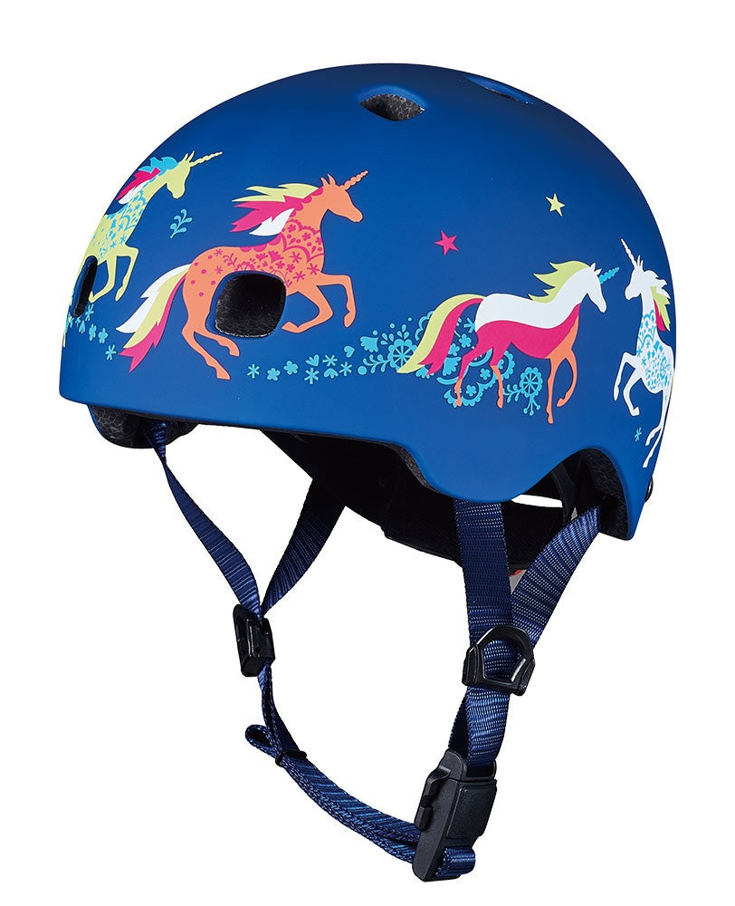 MICRO SCOOTERS - KIDS HELMET: UNICORN [sz:SMALL 48 - 53 CM]