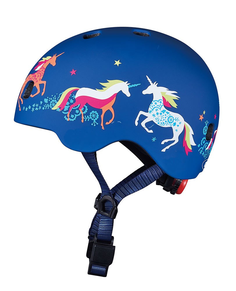 MICRO SCOOTERS - KIDS HELMET: UNICORN [sz:SMALL 48 - 53 CM]