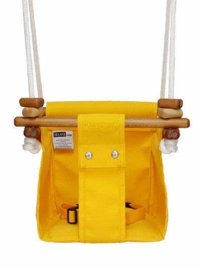 SOLVEJ - BABY TODDLER SWING: KOWHAI YELLOW 