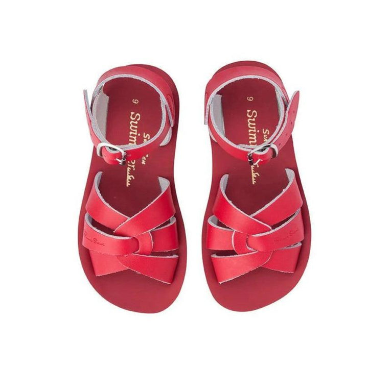 SALTWATER - KIDS SUNSAN SWIMMER SANDAL: RED