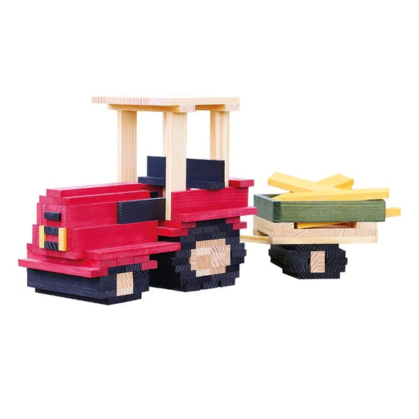 KAPLA - TRACTOR CONSTRUCTION PLANK SET