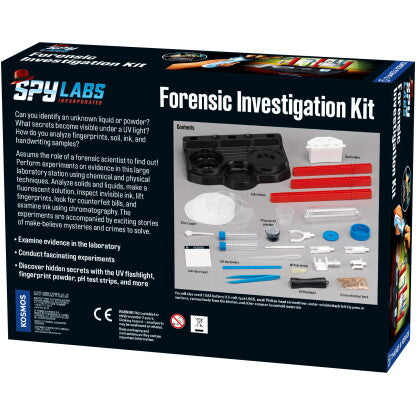 THAMES & KOSMOS - FORENSIC INVESTIGATION KIT