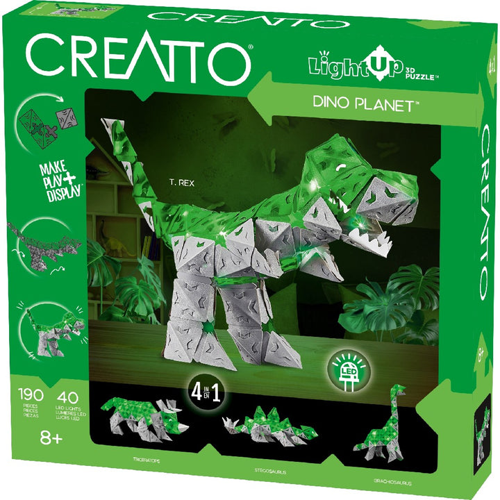 CREATTO - LED LIGHT - DINO PLANET