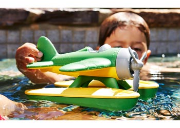 GREEN TOYS - GREEN SEAPLANE