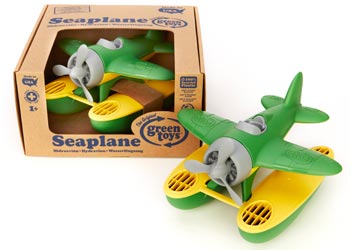 GREEN TOYS - GREEN SEAPLANE