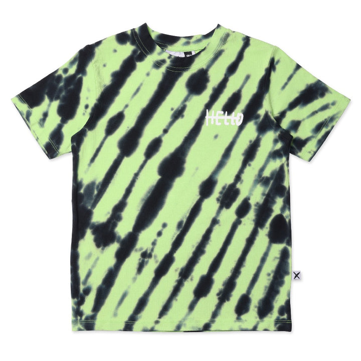 MINTI - FLARE TEE: LIME