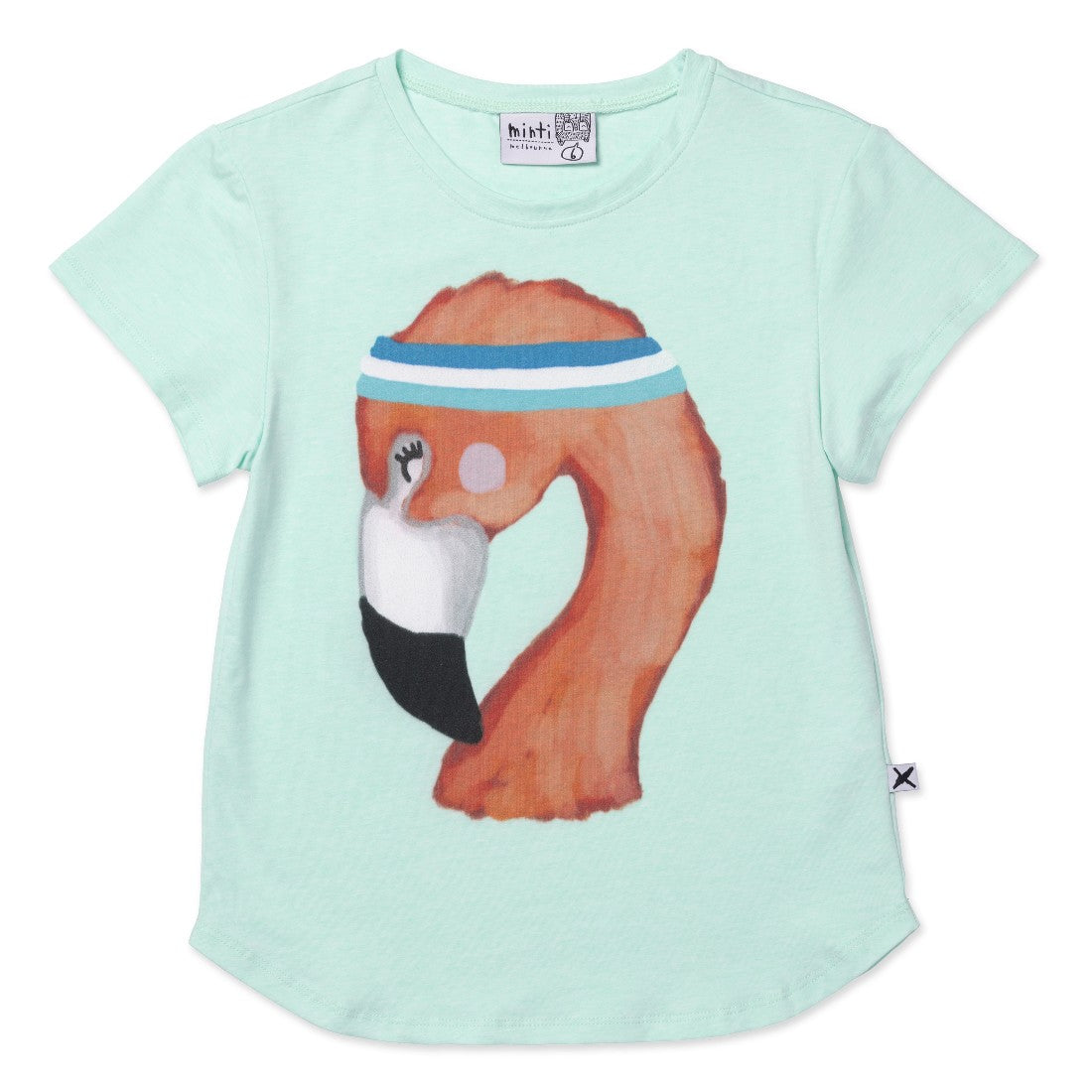 MINTI - SPORTY FLAMINGO TEE: MINT MARLE – Treetop Toy Shop