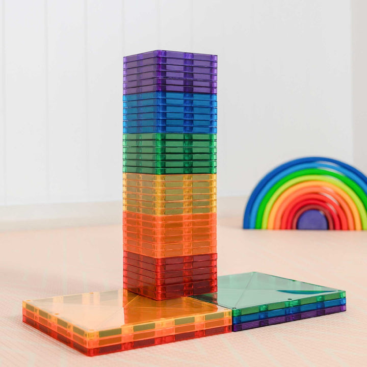 CONNETIX TILES - RAINBOW SQUARE PACK: 42PC