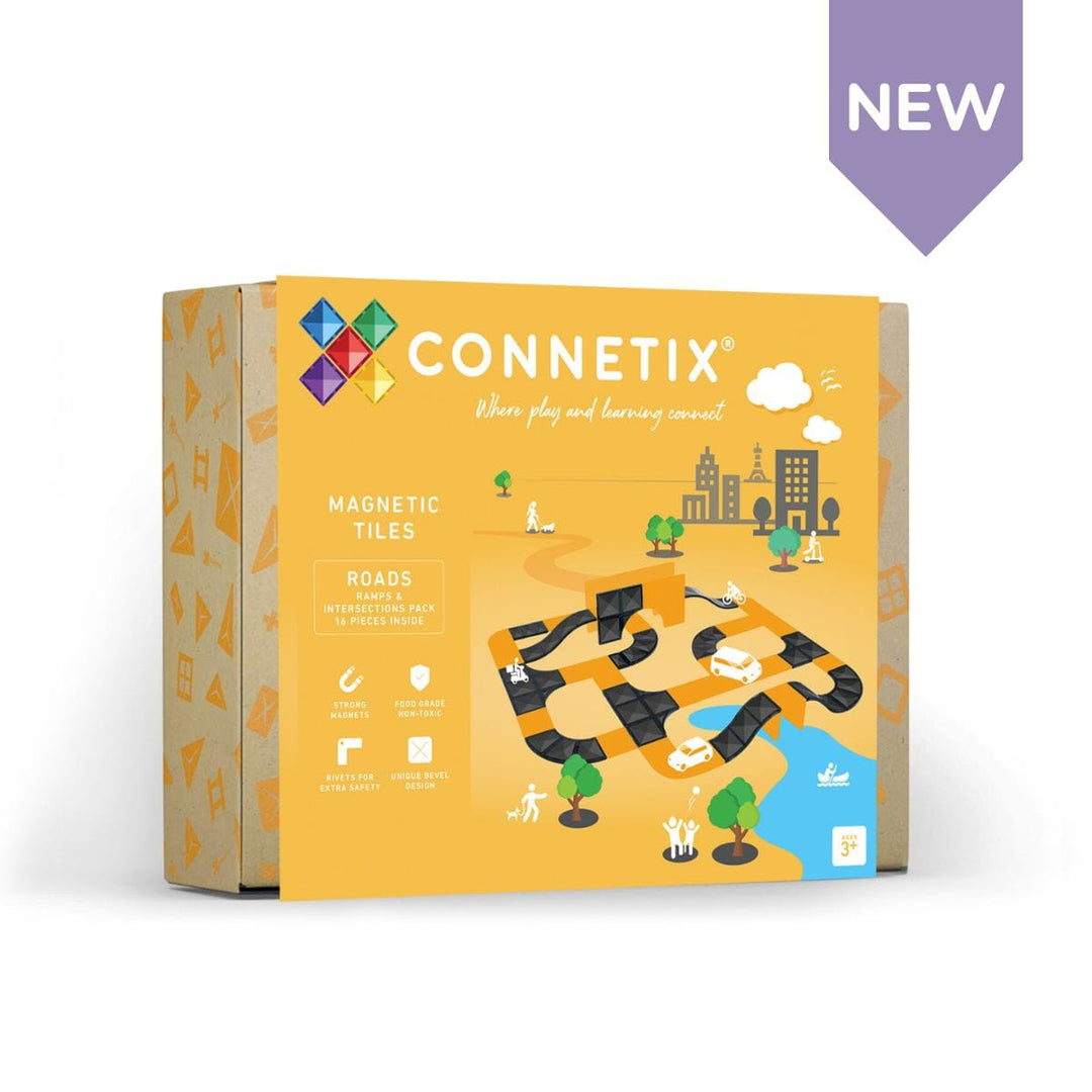 CONNETIX TILES - RAMPS & INTERSECTION PACK: 16PC