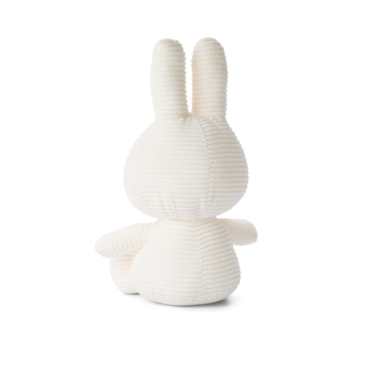 MIFFY - SITTING CORDUROY OFF WHITE: 33CM