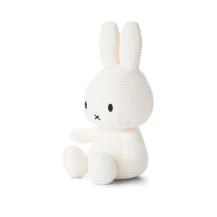 MIFFY - SITTING CORDUROY OFF WHITE: 33CM