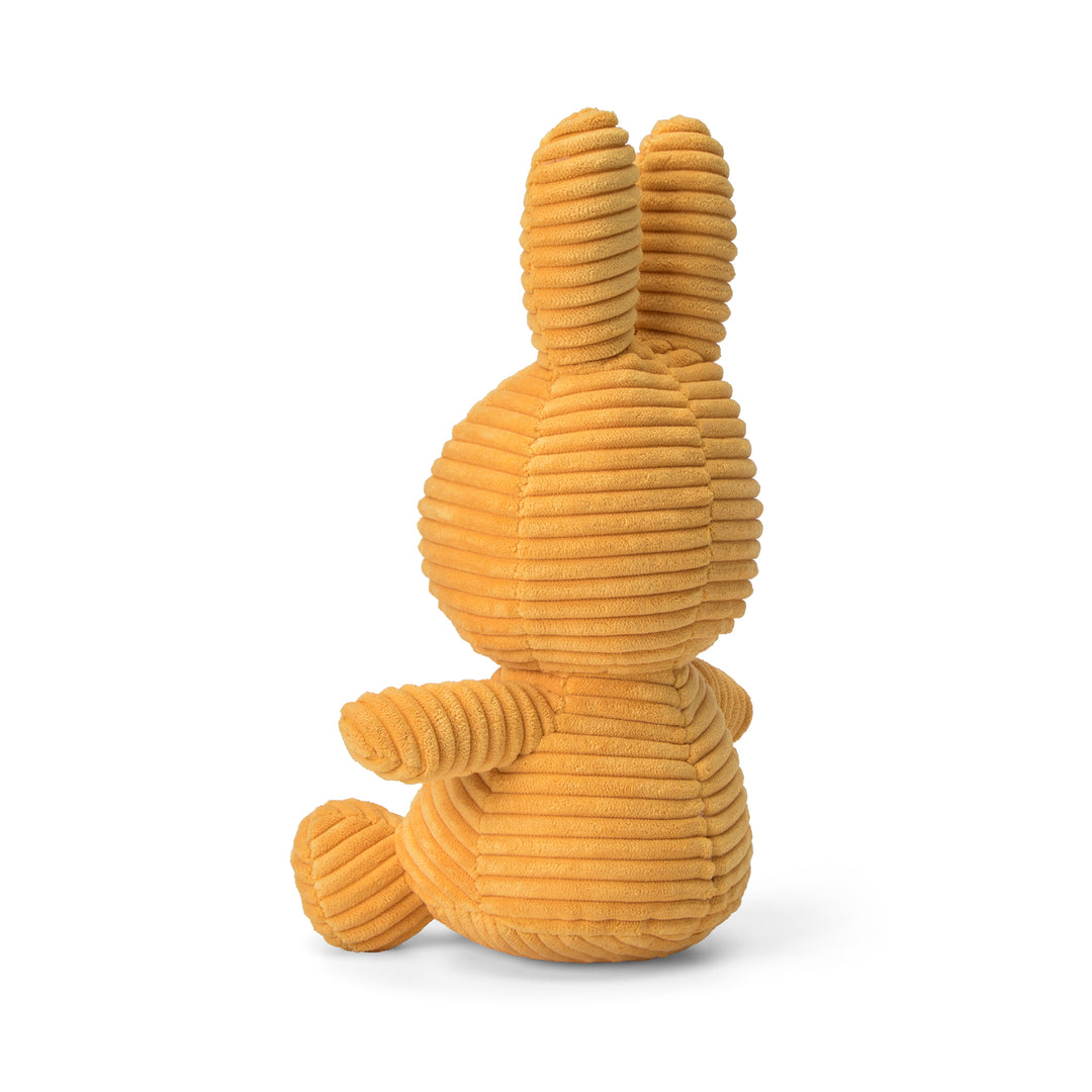 MIFFY - SITTING CORDUROY YELLOW: 23CM