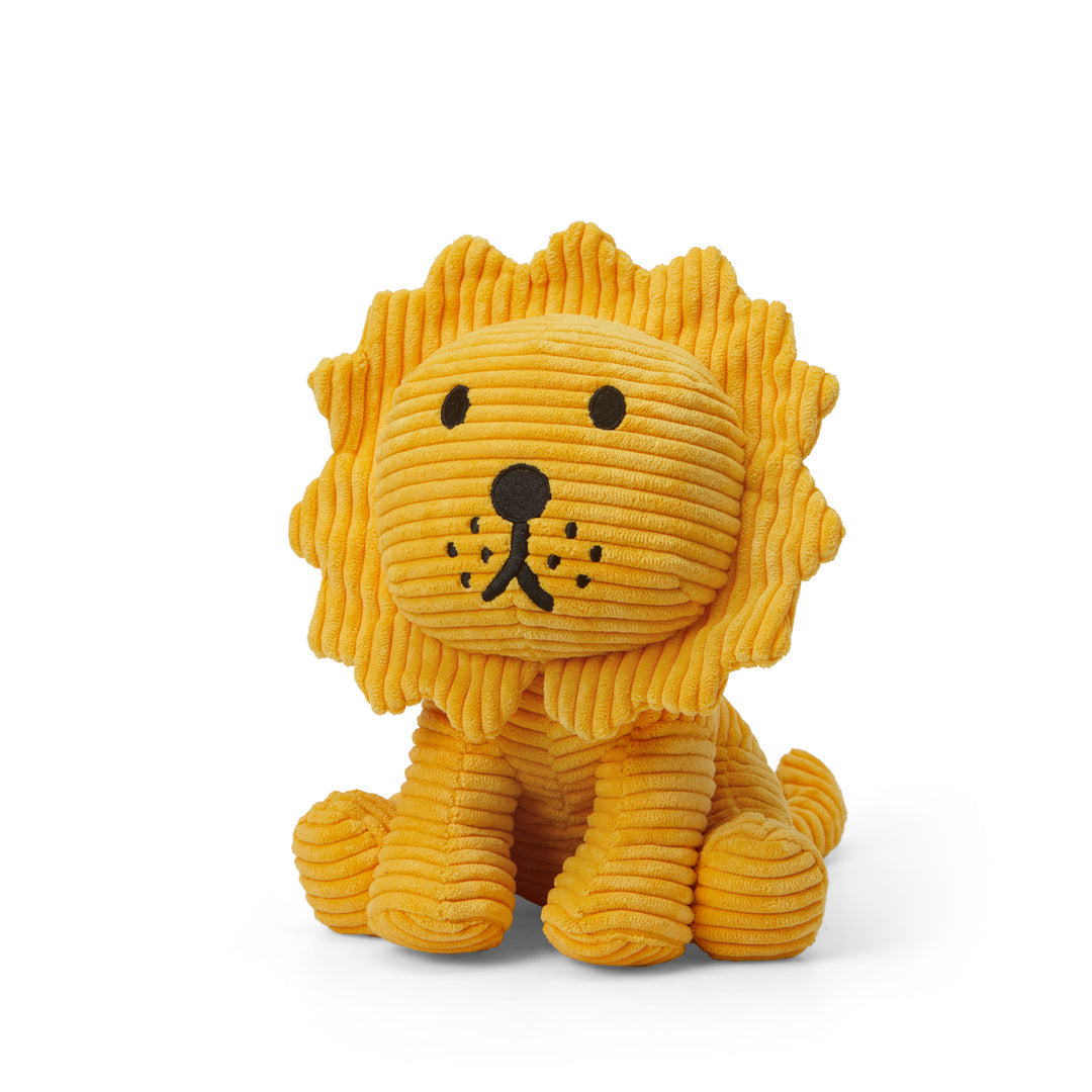 MIFFY - 24CM CORDUROY LION: YELLOW [sz:LGE]