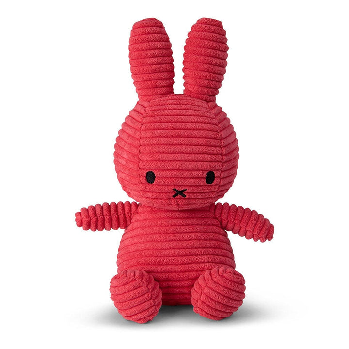 MIFFY - 23CM SITTING CORDUROY MIFFY: FUCHSIA 