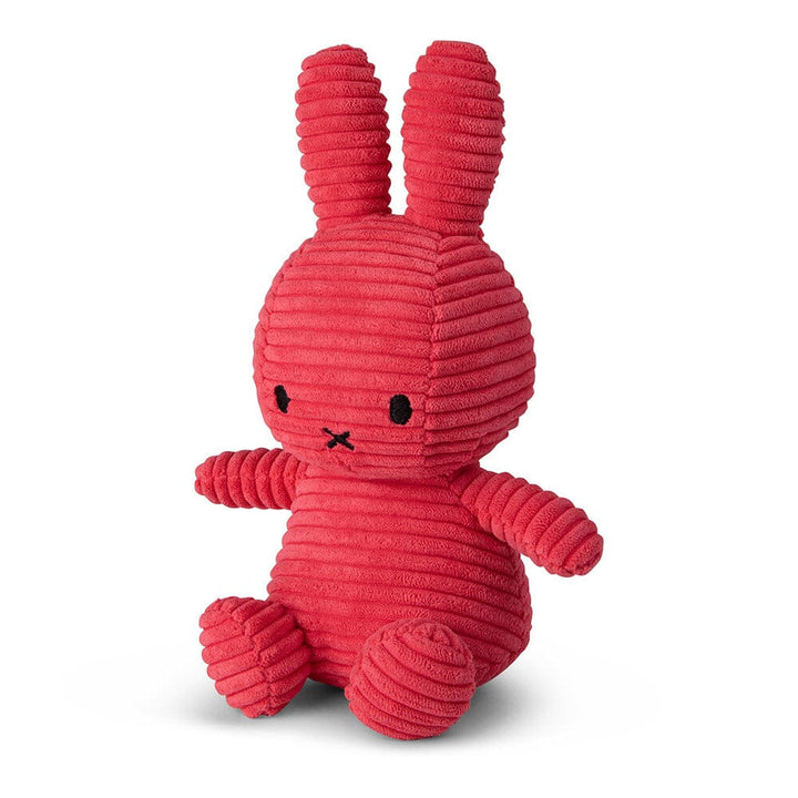 MIFFY - 23CM SITTING CORDUROY MIFFY: FUCHSIA 