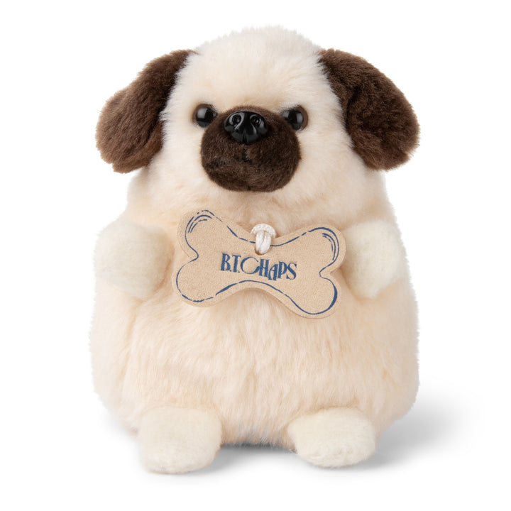 BON TON TOYS - B.T CHAPS: PATOOTIES/ BUM BUMS WHITE DOG 