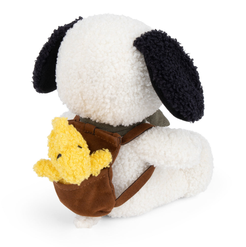 BON TON TOYS - SNOOPY WITH WOODSTOCK IN BACKPACK