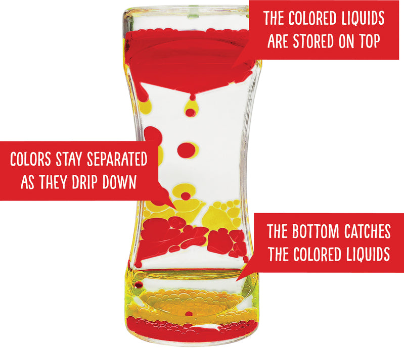 TEACHER CREATED RESOURCES - RED & YELLOW LIQUID MOTION BUBBLER 