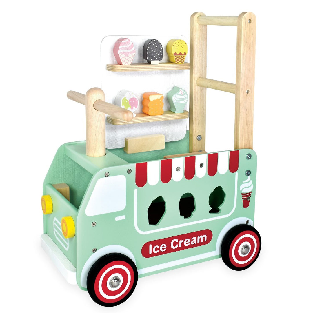 IM TOY - WALK AND RIDE ICE CREAM TRUCK SORTER 